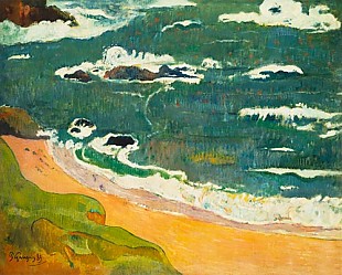 Paul Gauguin - Strand bei Le Pouldu