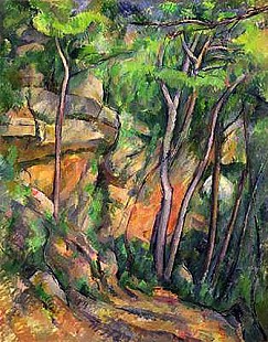 Paul Cézanne - Im Park des Chateau Noir