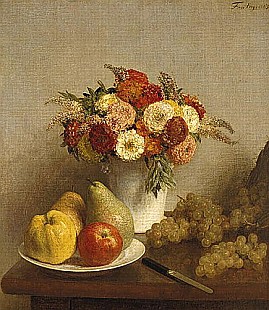 Thédore Fantin-Latour - Blumen und Früchte