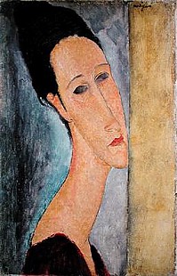 Amadeo Modigliani - Portrait Jeanne Hebuterne