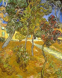 Vincent van Gogh - Garten des St. Paul Krankenhauses