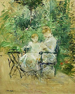 Berthe Morisot - Im Garten 1885