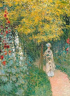 Claude Monet - Rosengarten