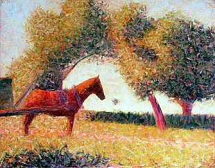 Georges-Pierre Seurat - Das Pferd