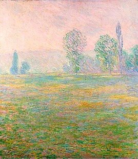Claude Monet - Wiesen in Giverny