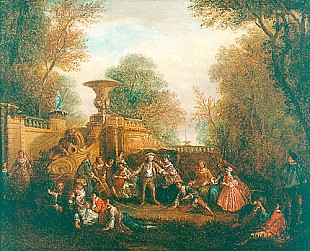 Pieter Angillis - Gesellschaftsspiel im Park 