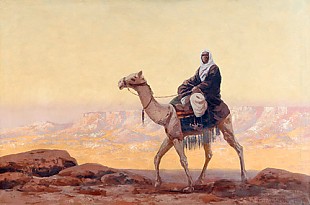 Rudolf Hellgrewe - Beduine in der Wüste
