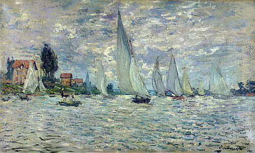 Claude Monet - Regatta in Argenteuil