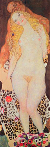 Gustav Klimt - Adam und Eva (unvollendet)