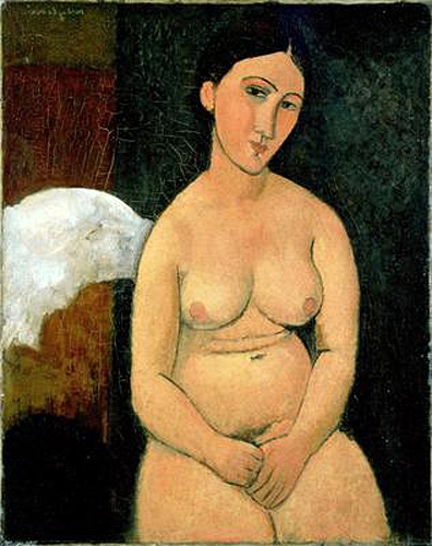 Amadeo Modigliani - Akt