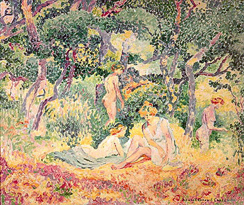 Henri-Edmond Cross - Akte im Wald