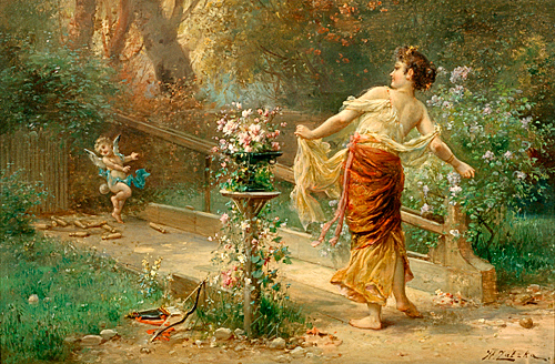 Hans Zatzka - Allegorie auf den Sommer