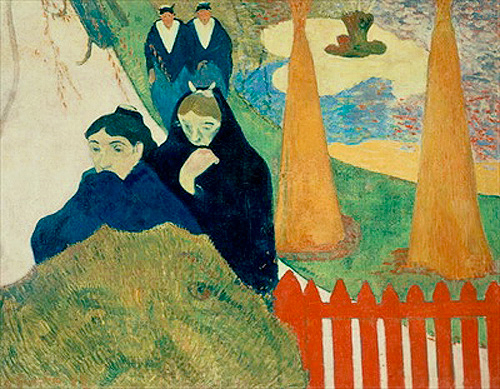 Paul Gauguin - Alte Frauen in Arles