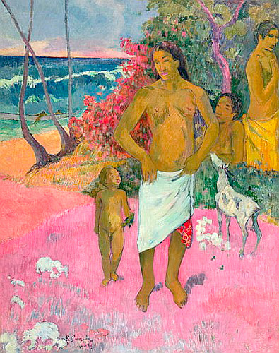 Paul Gauguin - Am Meer
