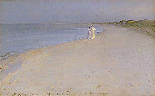 Peder Severin Kroyer - Am Südstrand von Skagen