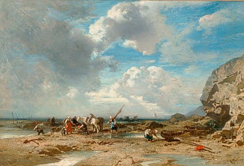 Charles Hoguet - An der Küste