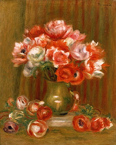 Pierre-Auguste Renoir - Anemonen
