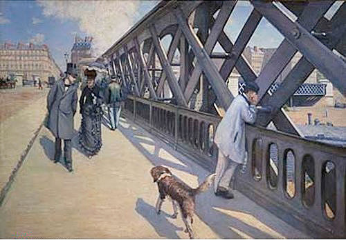 Gustav Caillebotte - Auf der Europabrücke