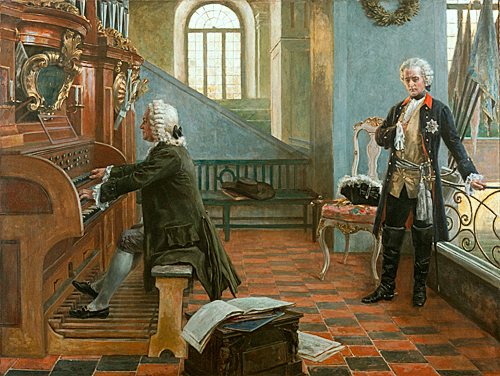 Rudolf Eichstaedt - Bach spielt vor Friedrich dem Großen