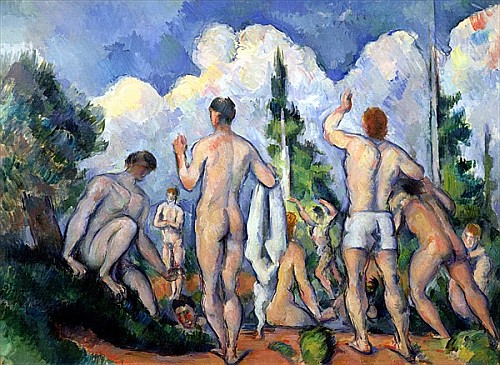 Paul Cézanne - Badende