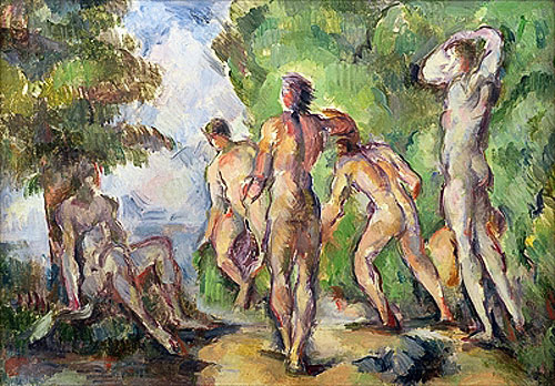 Paul Cézanne - Badende