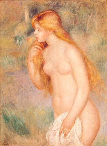Pierre-Auguste Renoir - Badende, stehend