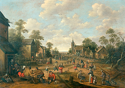 Joost Cornelisz Droochsloot - Bauernkirmes