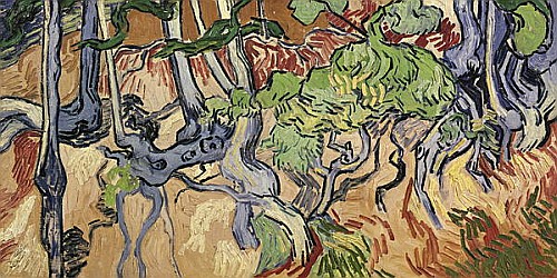 Vincent van Gogh - Baumwurzeln