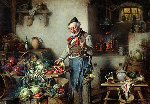 Hermann Kern - Beim Gemüsehändler