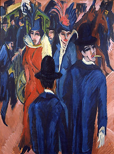 Ernst Ludwig Kirchner - Berliner Straßenszene
