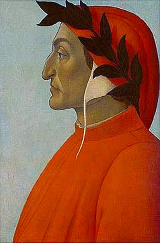Sandro Botticelli - Bildnis von Dante Alighieri