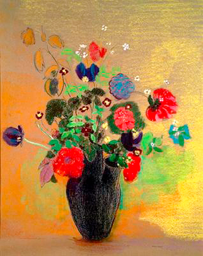 Odilon Redon - Blumenvase