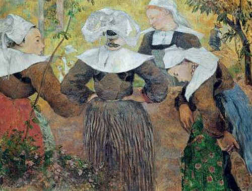 Paul Gauguin - Bretonische Frauen