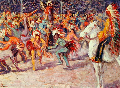 Maximilien Luce - Buffalo Bill