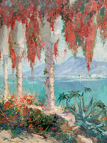 Gustave Flasschoen - Cap Ferrat an der Côte d’Azur 