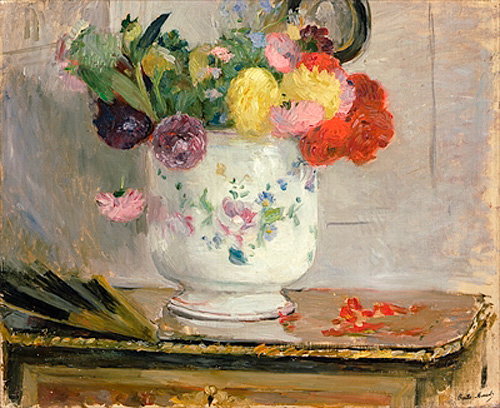 Berthe Morisot - Dahlien