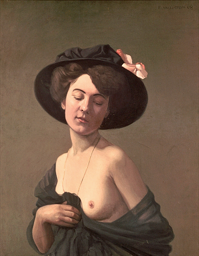 Felix Vallotton - Dame mit Hut