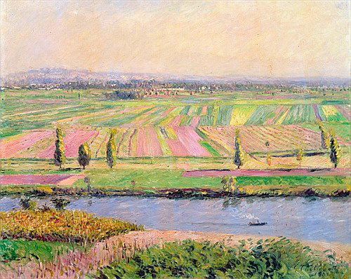 Gustav Caillebotte - Das Flachland von Gennevilliers von den Hügel Argenteuils aus gesehen