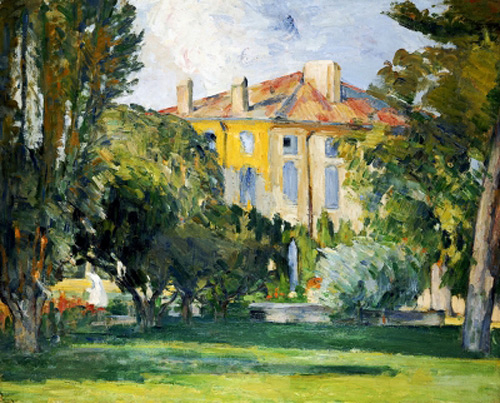 Paul Cézanne - Das Haus in Jas de Bouffan