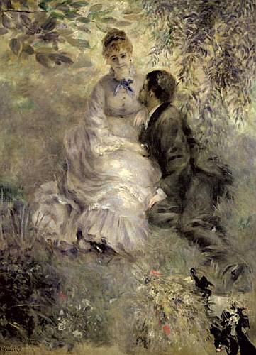 Pierre-Auguste Renoir - Das Liebespaar