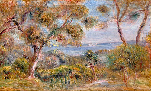 Pierre-Auguste Renoir - Das Meer bei Cagnes