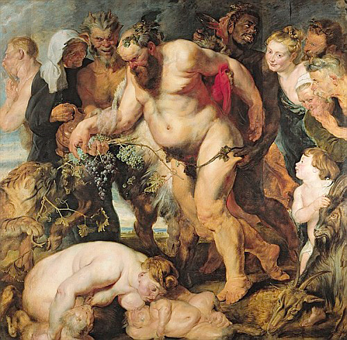 Peter Paul Rubens - Der betrunkene Silenius