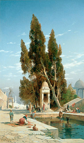 Hermann David Salomon Corrodi - Der heilige Brunnen in Jerusalem