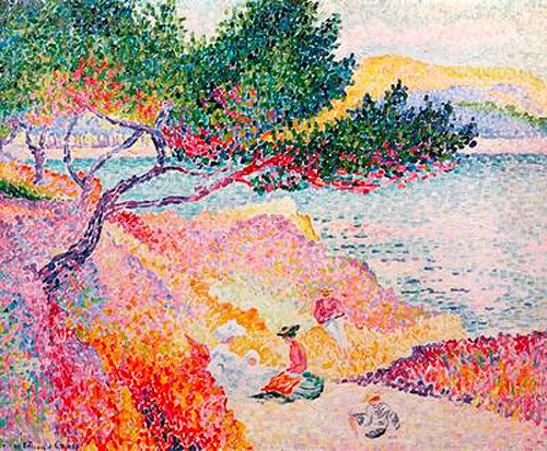 Henri-Edmond Cross - Der Strand von Saint-Clair