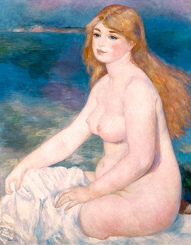 Pierre-Auguste Renoir - Die blonde Badende II