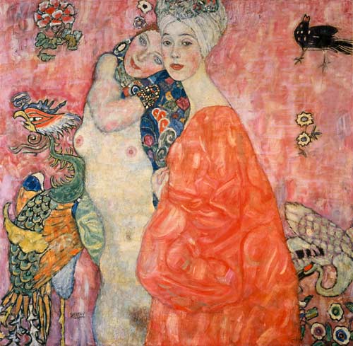 Gustav Klimt - Die Freundinnen