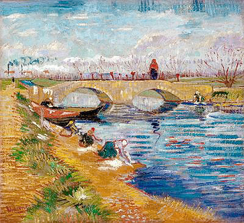 Vincent van Gogh - Die Gleize Brücke in der Nähe von Arles