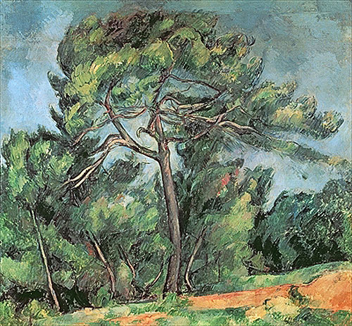 Paul Cézanne - Die große Pinie