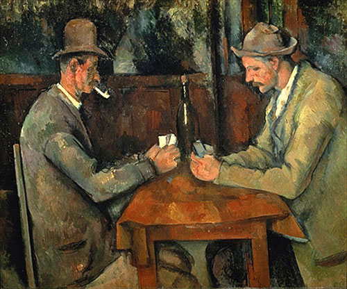 Paul Cézanne - Die Kartenspieler