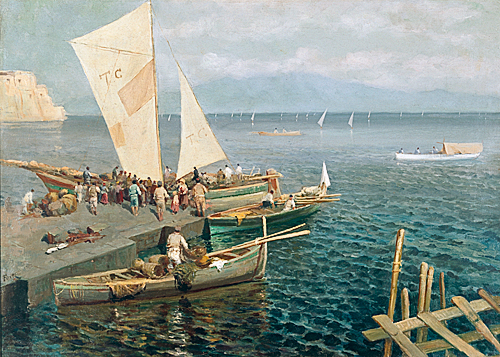 Ettore Forti - Die Rückkehr der Fischerboote